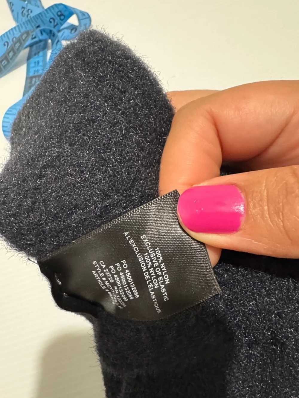 Wilfred Free Size Small Black Knit Midi Skirt Nylon Elastic Waist Minimalist  S - Picture 7 of 7